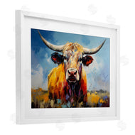 LSR Creative Studio | Moody Longhorn Portrait