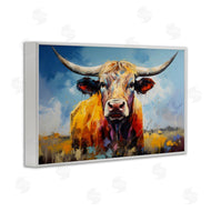 LSR Creative Studio | Moody Longhorn Portrait