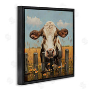 LSR Creative Studio | Cow & Daisies Fence