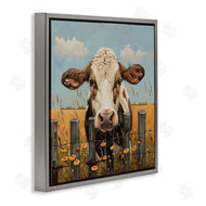 LSR Creative Studio | Cow & Daisies Fence