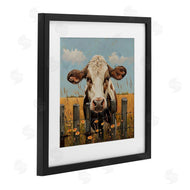 LSR Creative Studio | Cow & Daisies Fence