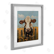 LSR Creative Studio | Cow & Daisies Fence