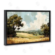LSR Creative Studio | Peaceful Meadow with Overhanging Clouds