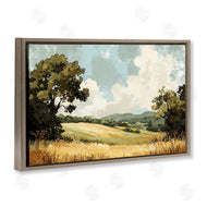 LSR Creative Studio | Peaceful Meadow with Overhanging Clouds