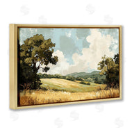 LSR Creative Studio | Peaceful Meadow with Overhanging Clouds