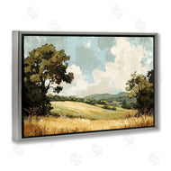 LSR Creative Studio | Peaceful Meadow with Overhanging Clouds