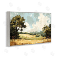LSR Creative Studio | Peaceful Meadow with Overhanging Clouds
