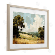 LSR Creative Studio | Peaceful Meadow with Overhanging Clouds
