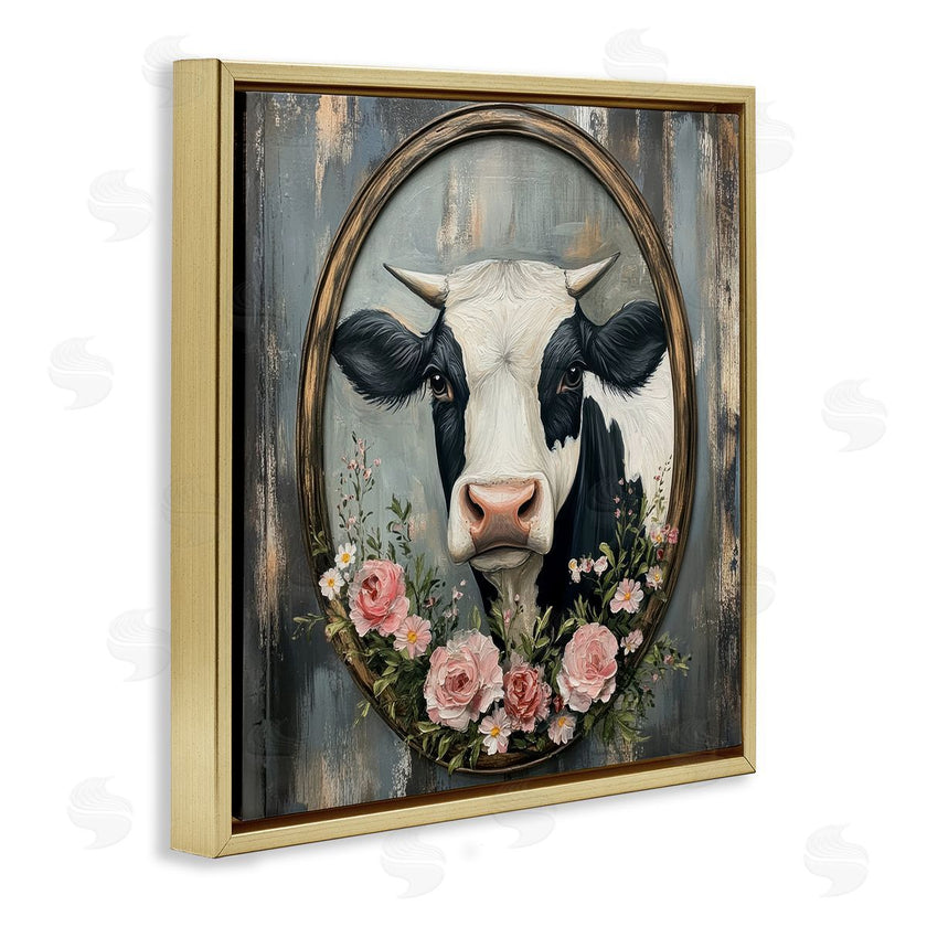 Petal Prints Design | Classic Cow & Rose Garland
