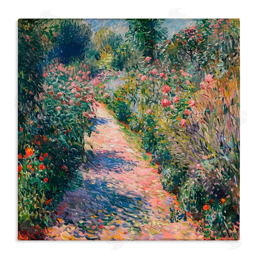 LSR Creative Studio | Impressionist Wildflower Path