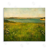 Petal Prints Design | Turquoise Lake Landscape