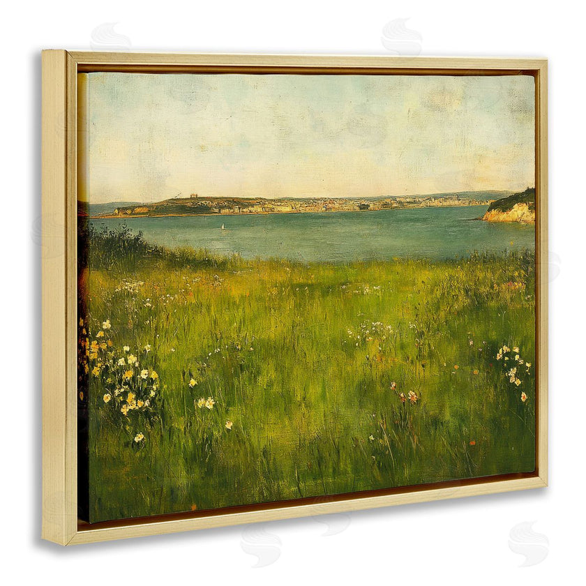 Petal Prints Design | Turquoise Lake Landscape