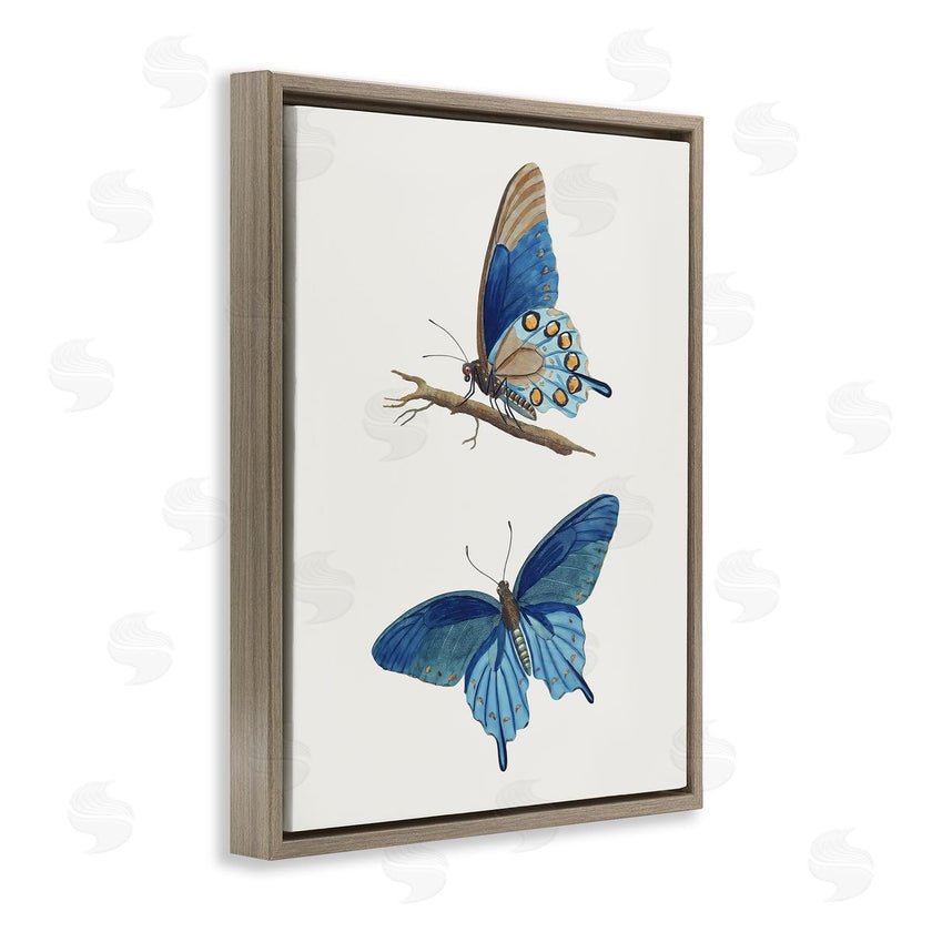 Arlington Prints | Blue Butterflies Pair