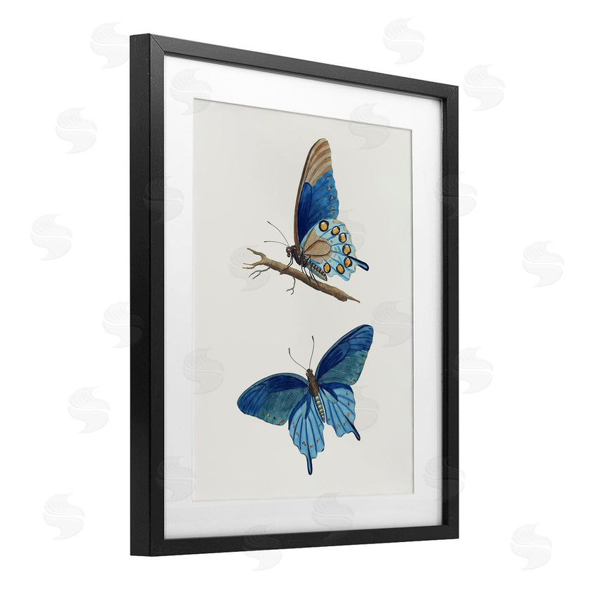 Arlington Prints | Blue Butterflies Pair