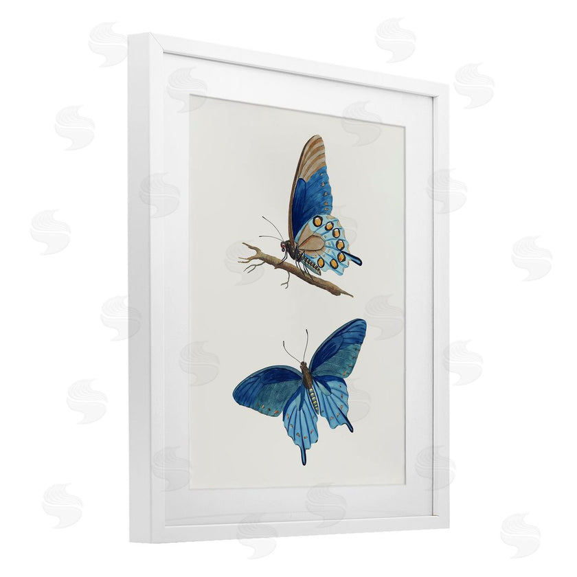 Arlington Prints | Blue Butterflies Pair