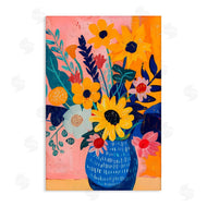 LSR Creative Studio | Colorful Floral Vase