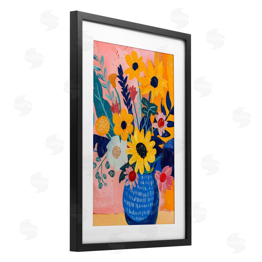 LSR Creative Studio | Colorful Floral Vase