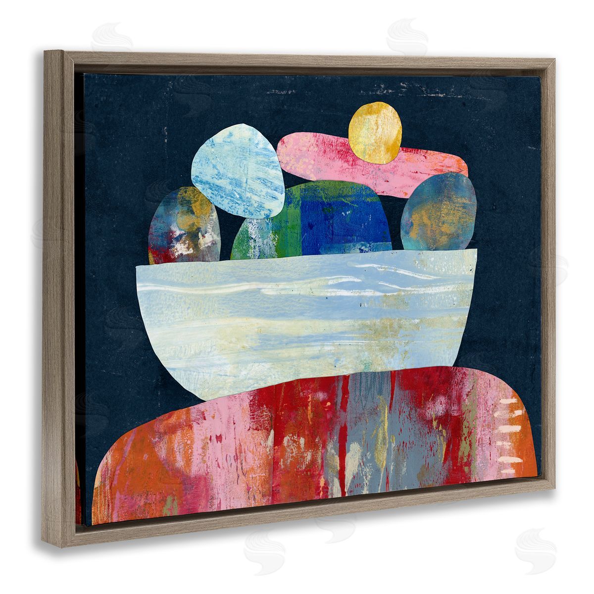 Lisa Nohren | Stacked Rocks Collage