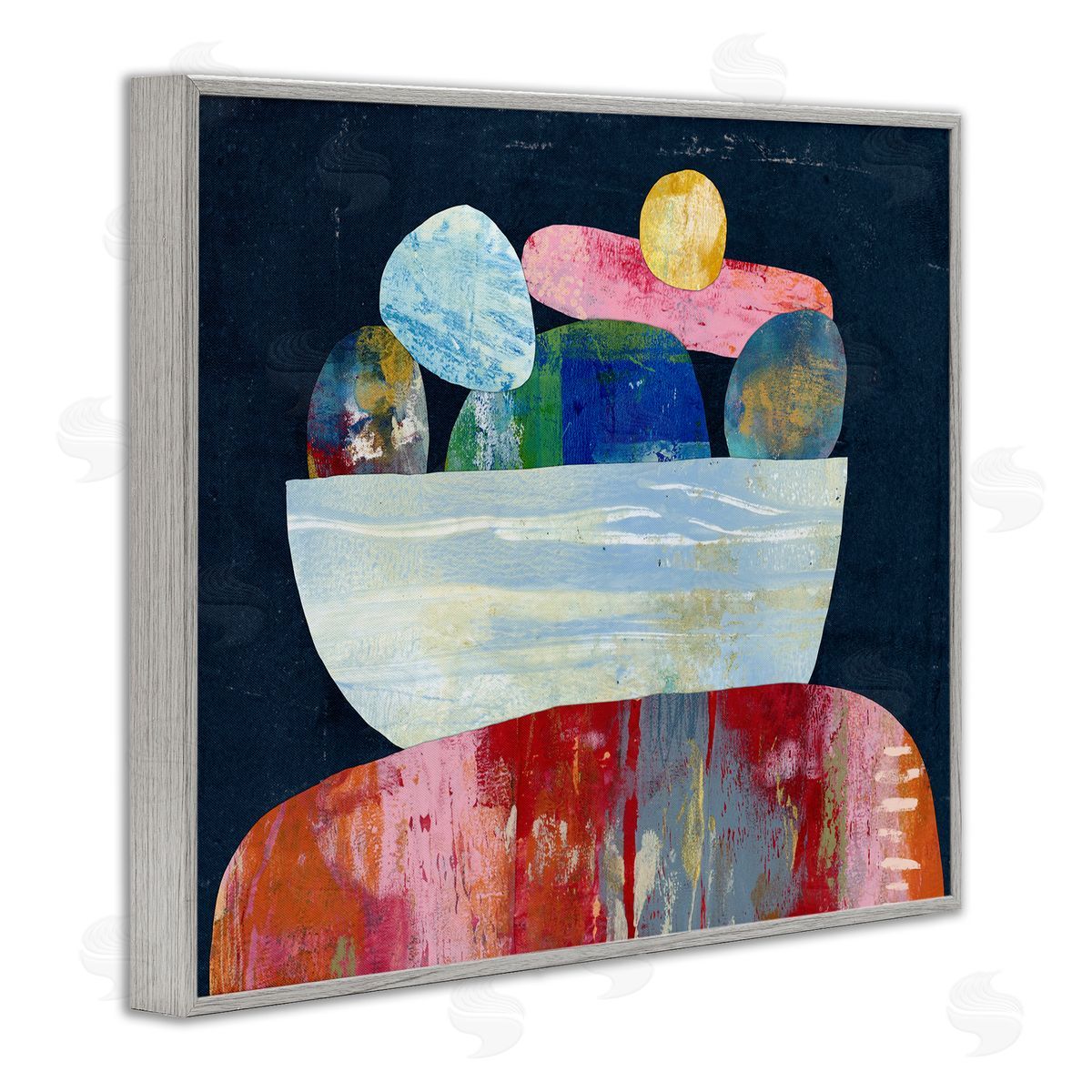 Lisa Nohren | Stacked Rocks Collage