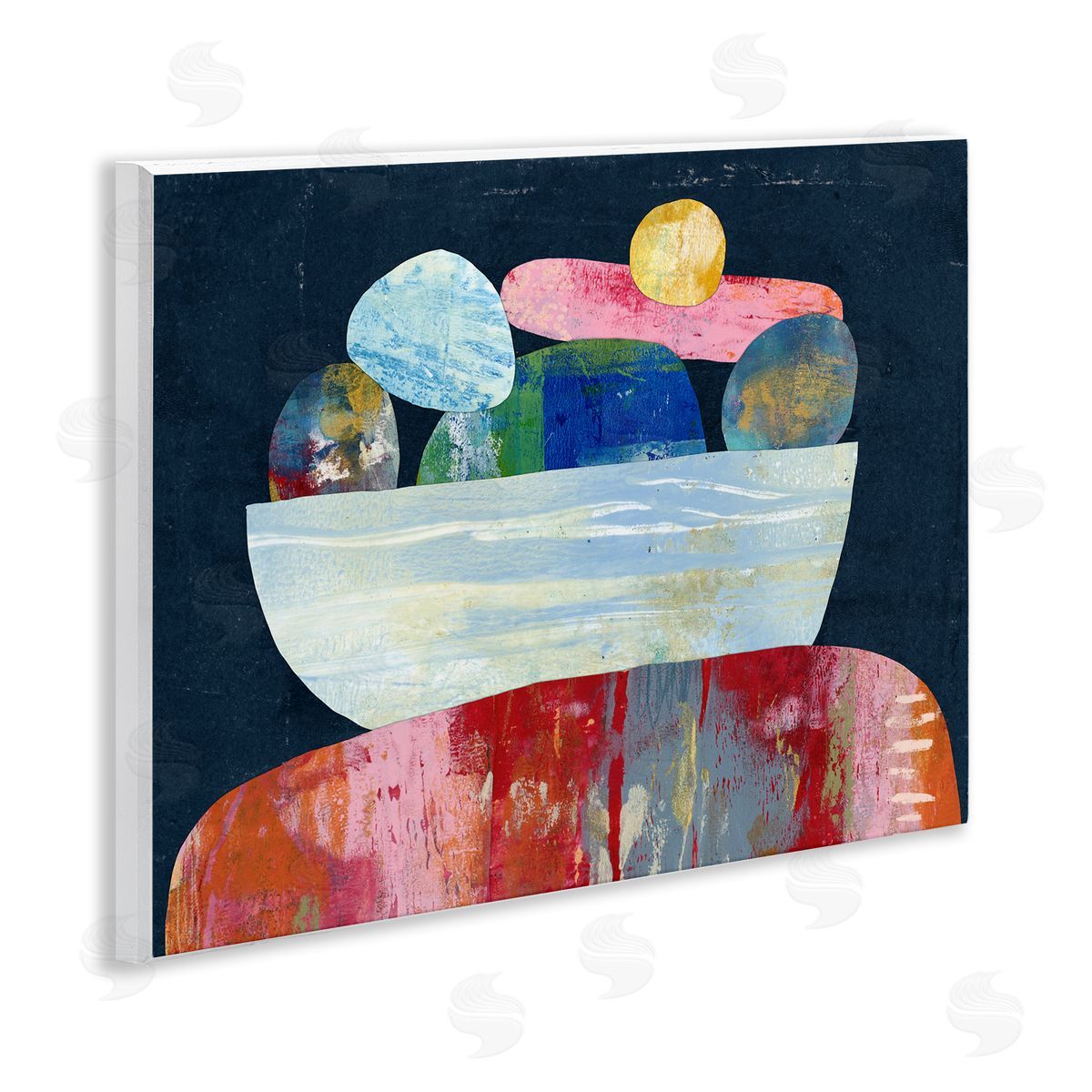 Lisa Nohren | Stacked Rocks Collage