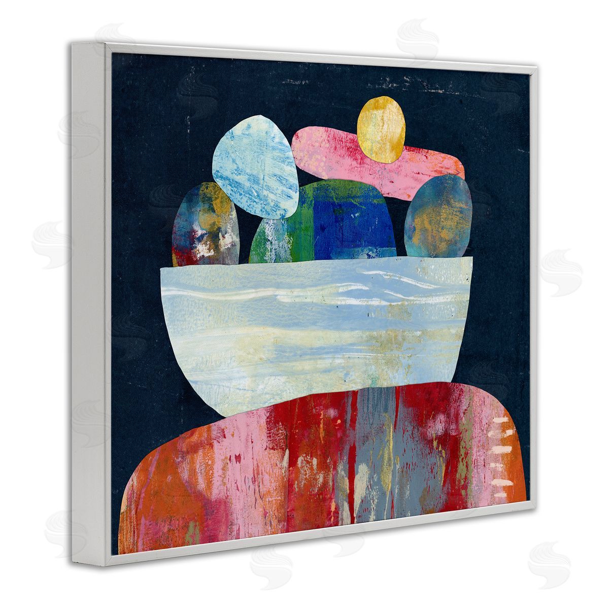 Lisa Nohren | Stacked Rocks Collage