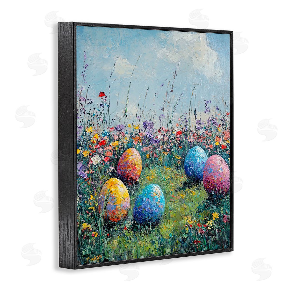 Franklyn Gregory | Vibrant Egg Hunt Scene