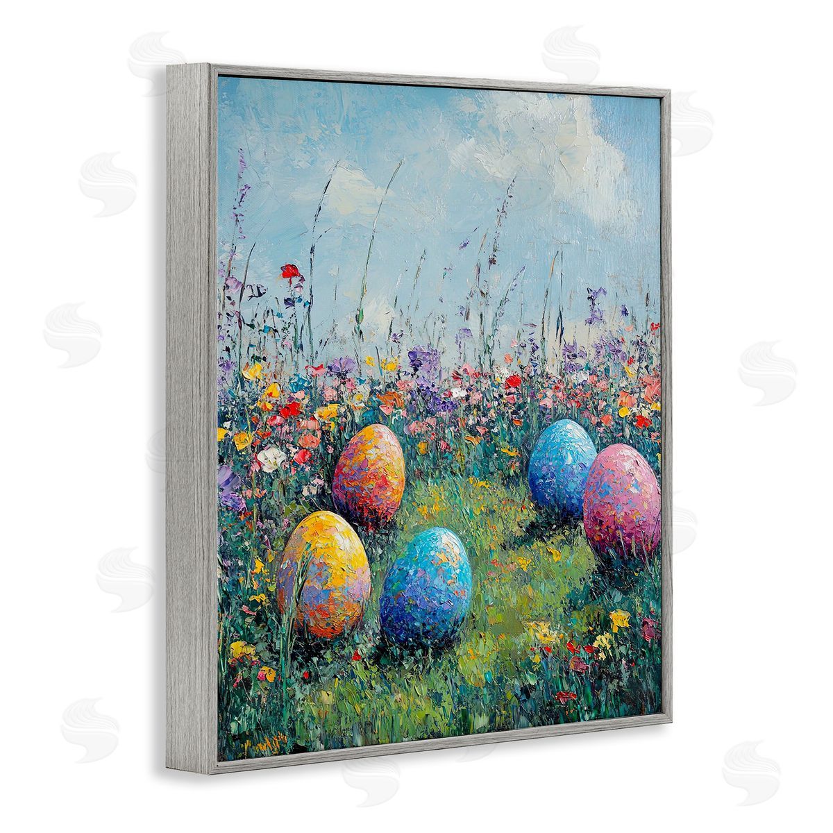 Franklyn Gregory | Vibrant Egg Hunt Scene
