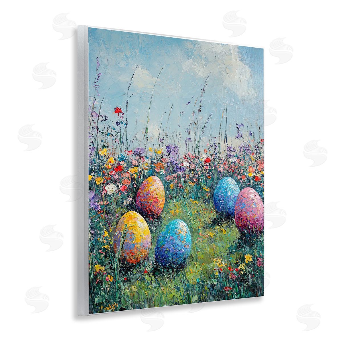 Franklyn Gregory | Vibrant Egg Hunt Scene