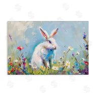 LSR Design Studio | Bunny In Spring Meadow