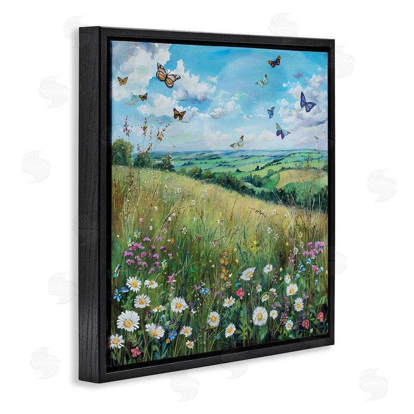 LSR Creative Studio | Butterflies In Tranquil Meadow