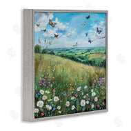 LSR Creative Studio | Butterflies In Tranquil Meadow