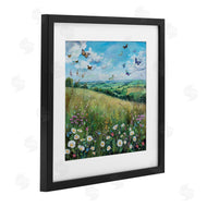 LSR Creative Studio | Butterflies In Tranquil Meadow