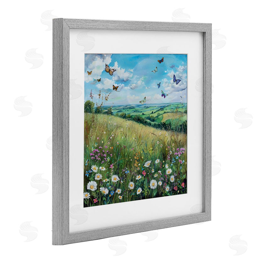 LSR Creative Studio | Butterflies In Tranquil Meadow