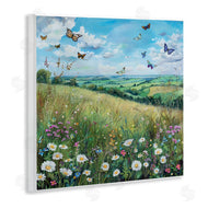 LSR Creative Studio | Butterflies In Tranquil Meadow