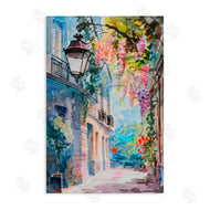 LSR Creative Studio | Floral Walkway Cityscape