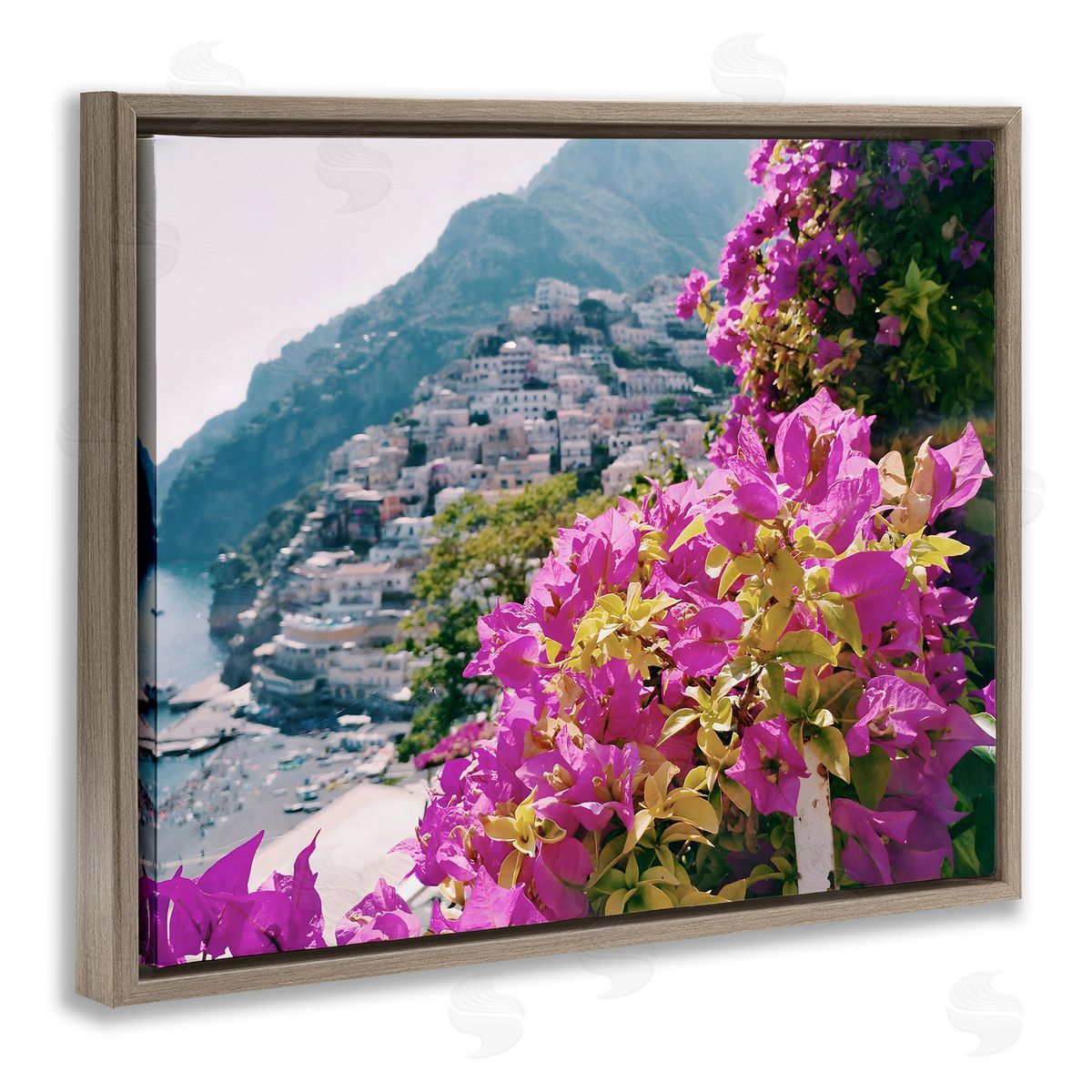LSR Creative Studio Flowers In Positano Canvas Wall Art Print