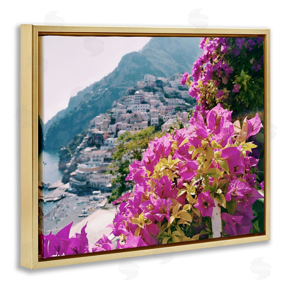 LSR Creative Studio Flowers In Positano Canvas Wall Art Print