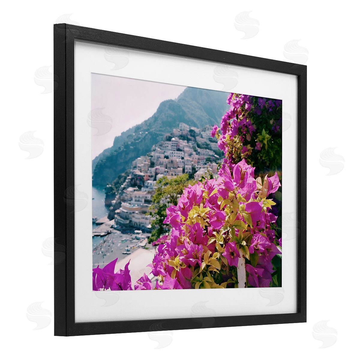 LSR Creative Studio Flowers In Positano Canvas Wall Art Print