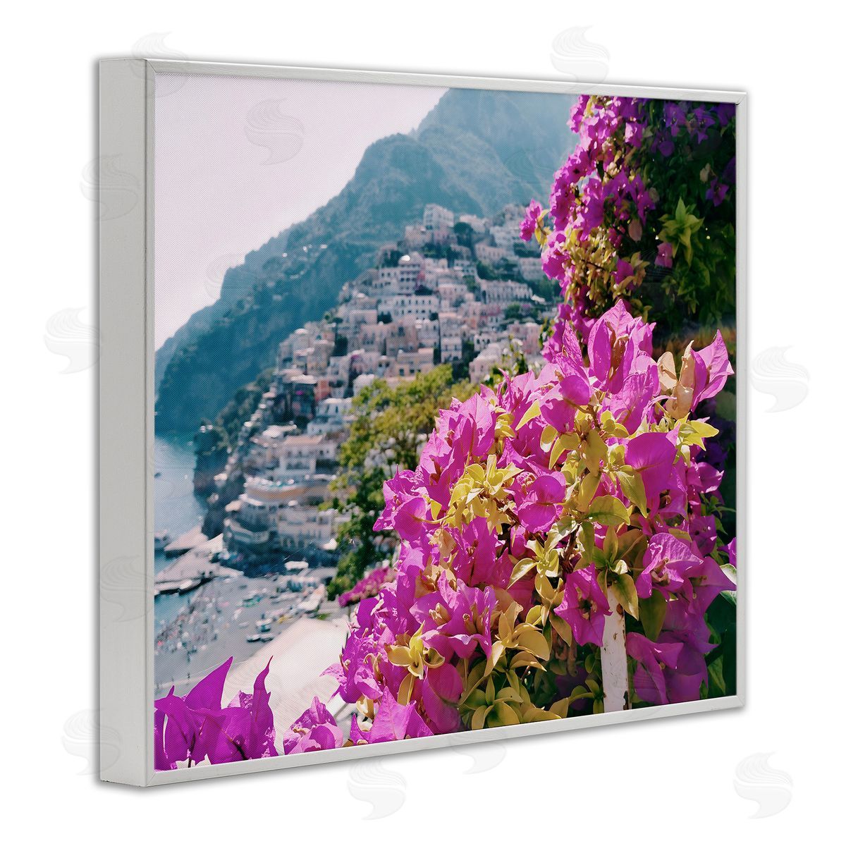 LSR Creative Studio Flowers In Positano Canvas Wall Art Print