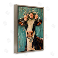 LSR Creative Studio | Pretty Pink Flower Cow