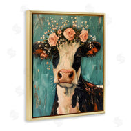 LSR Creative Studio | Pretty Pink Flower Cow