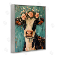 LSR Creative Studio | Pretty Pink Flower Cow