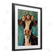 LSR Creative Studio | Pretty Pink Flower Cow