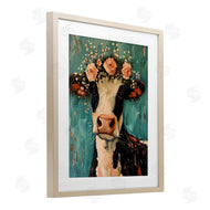 LSR Creative Studio | Pretty Pink Flower Cow