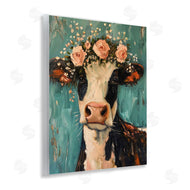 LSR Creative Studio | Pretty Pink Flower Cow