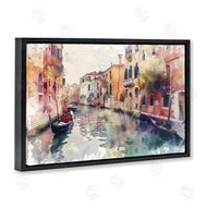 LSR Creative Studio | Venice Canal Watercolor Style