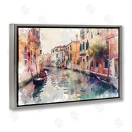 LSR Creative Studio | Venice Canal Watercolor Style