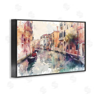 LSR Creative Studio | Venice Canal Watercolor Style