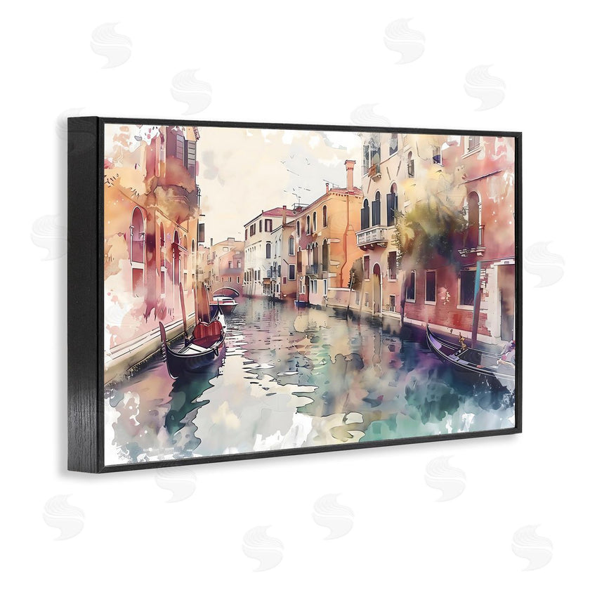 LSR Creative Studio | Venice Canal Watercolor Style