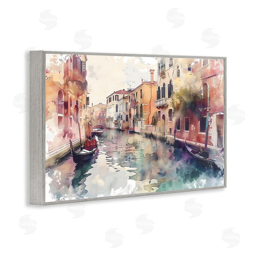 LSR Creative Studio | Venice Canal Watercolor Style